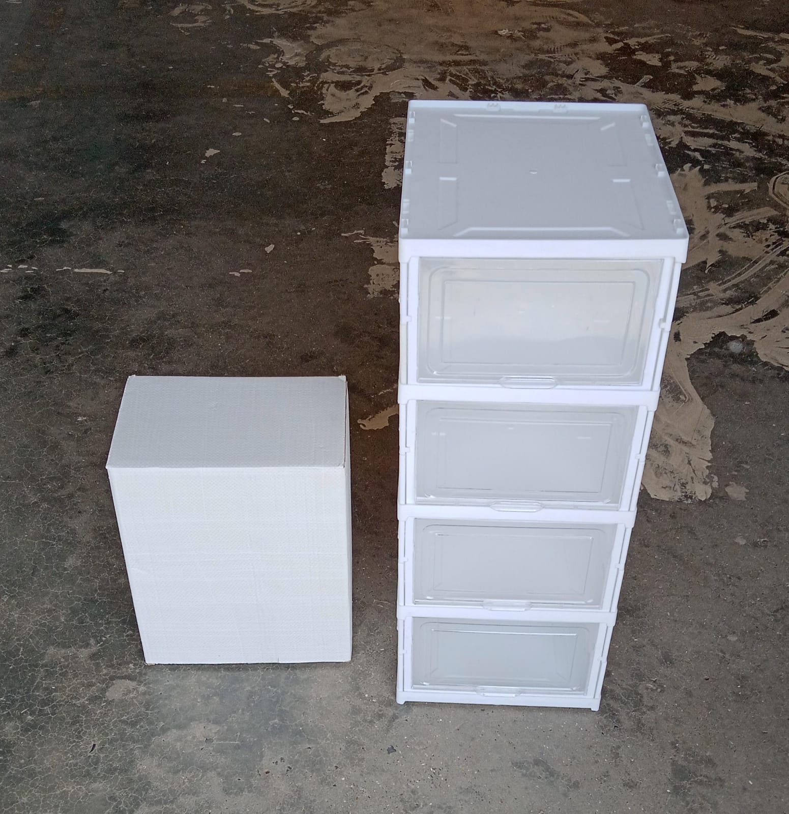 Stackable Multifunctional Storage, for Clothes Foldable Drawer Shelf Basket Utility Cart Rack Storage Organizer Cart for Kitchen, Pantry Closet, Bedroom, Bathroom, Laundry (2, 3, 4, 5, 6 / Layer 1 Pc) Stackable Multifunctional Storage, for Clothes Foldable Drawer Shelf Basket Utility Cart Rack Storage Organizer Cart for Kitchen, Pantry Closet, Bedroom, Bathroom, Laundry (2, 3, 4, 5, 6 / Layer 1 Pc)